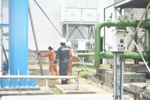 Engineers at Ibom Power Plant