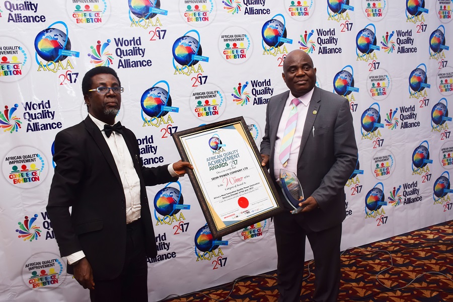 BOD ibom power company award for excellence